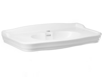 IMPERO - Console washbasin by Olympia Ceramica - view 2